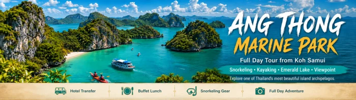 Ang Thong Marine Park speedboat tour