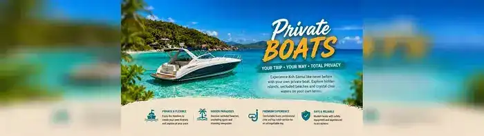 Private boat charter Koh Samui