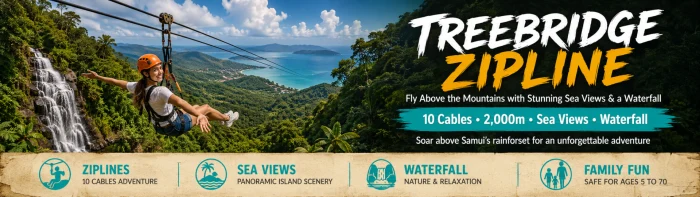 Treebridge Zipline Koh Samui